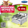 Reduceri de Paste la friteuze profesionale HoReCa